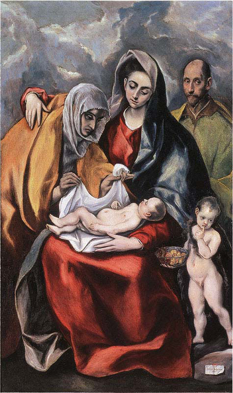 The Holy Family with Saint Ann